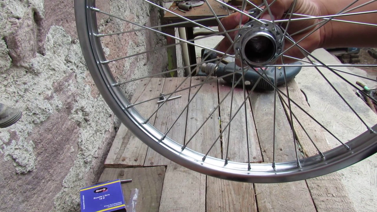 Como hacer una rueda con pedales para drift trike 1era parte