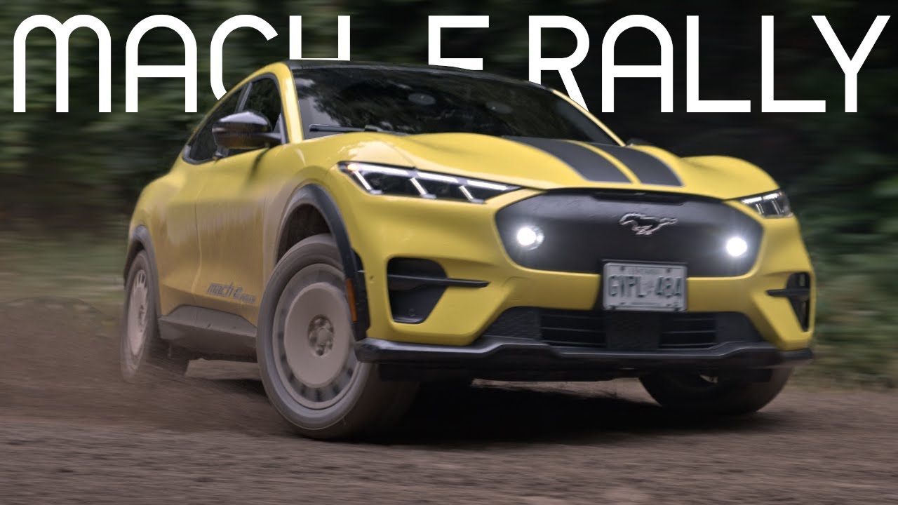 This MUSTANG Shows that EVs CAN BE AWESOME! - Ford Mustang Mach-E Rally Review