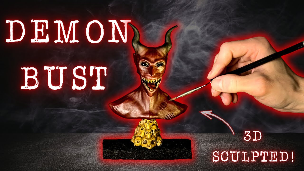 The Demon | A 3D Sculpted Nightmare! | Full Process!