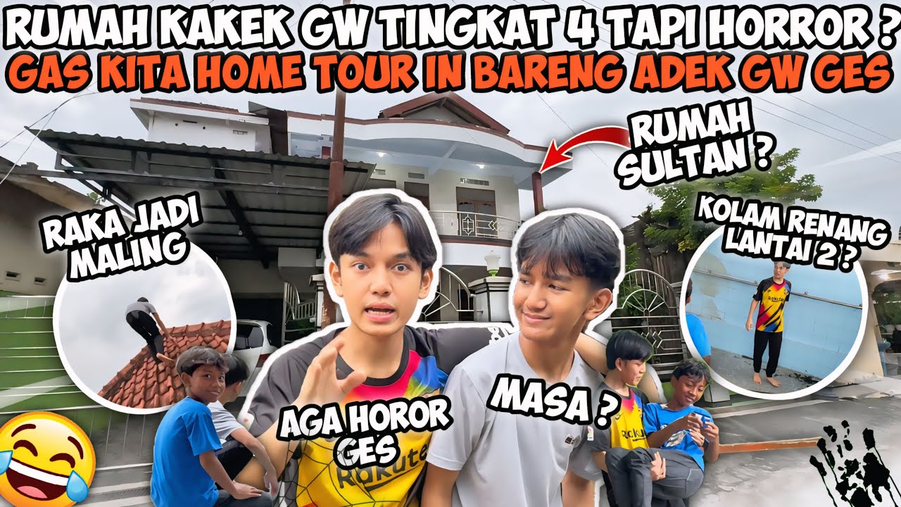 REVIEW RUMAH KAKEK GW YANG DULU JADI SULTAN ARAB ADA KOLAM RENANGNYA TAPI UDAH JADI HORROR CUY😱