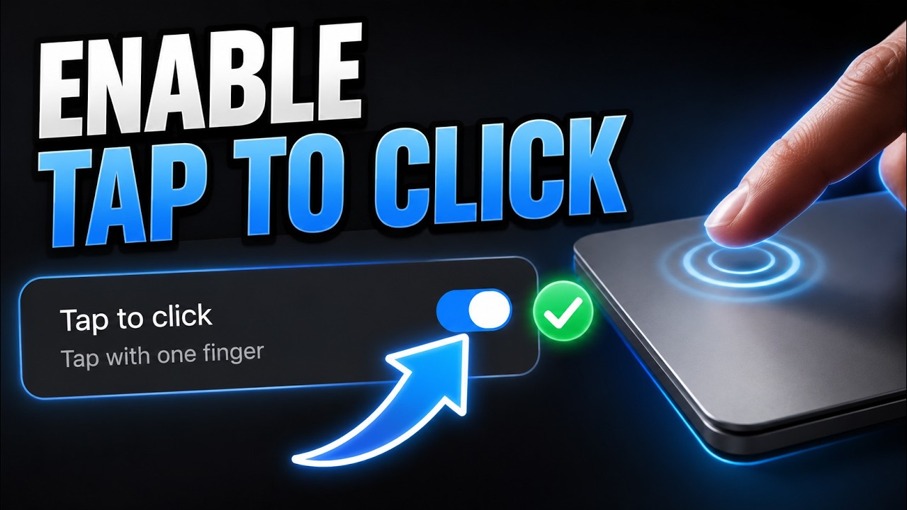 How To Enable Tap To Click On Mac?