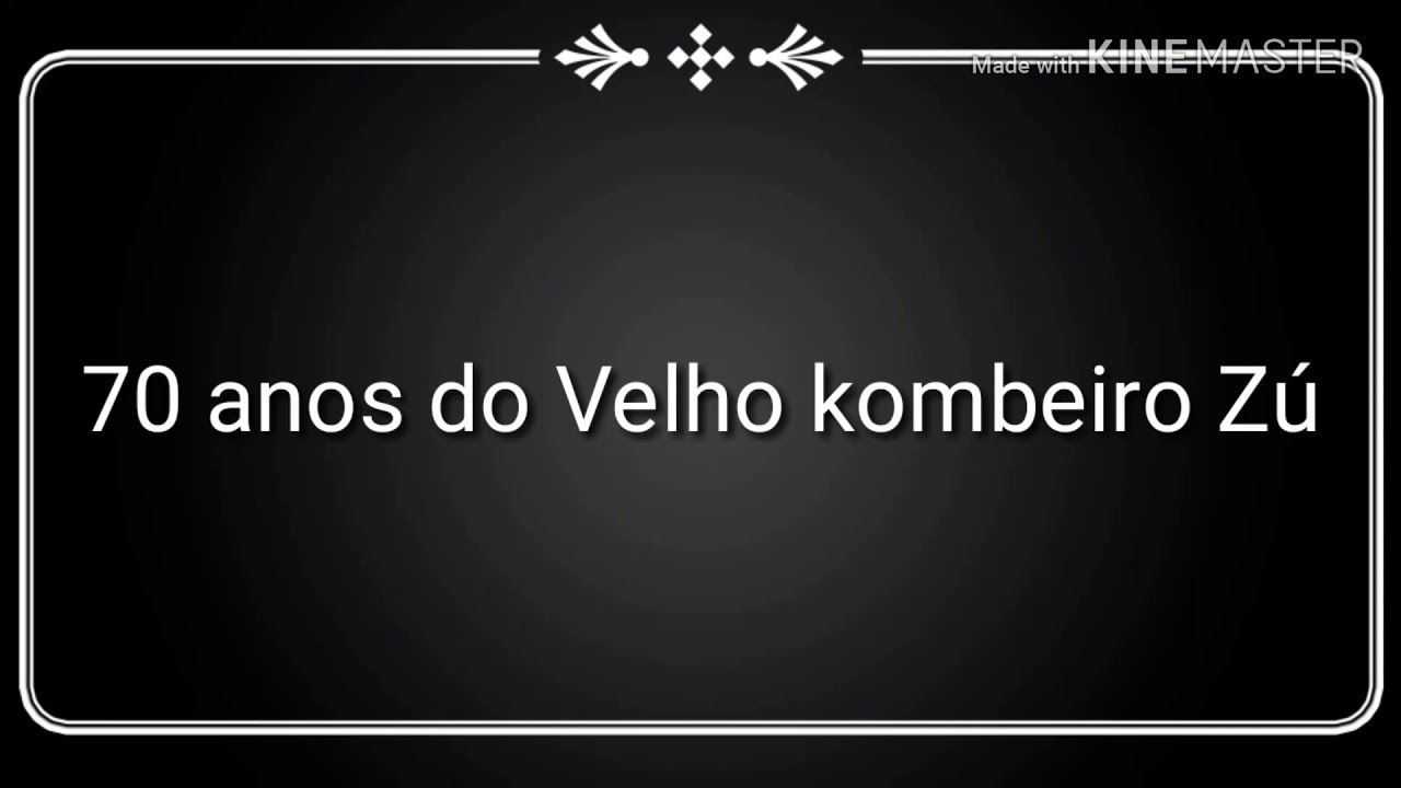 70 anos do Velho Kombeiro Z&uacute;