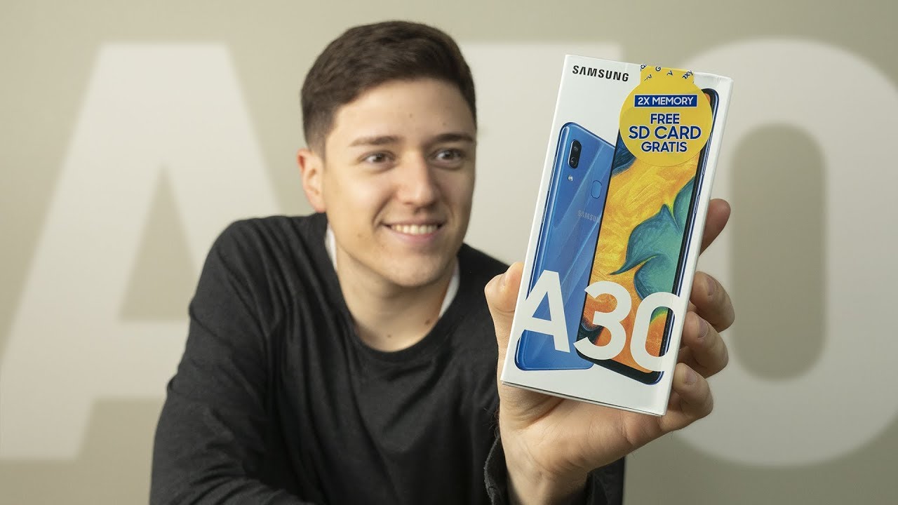 El Galaxy A30 y su color surreal 🤯