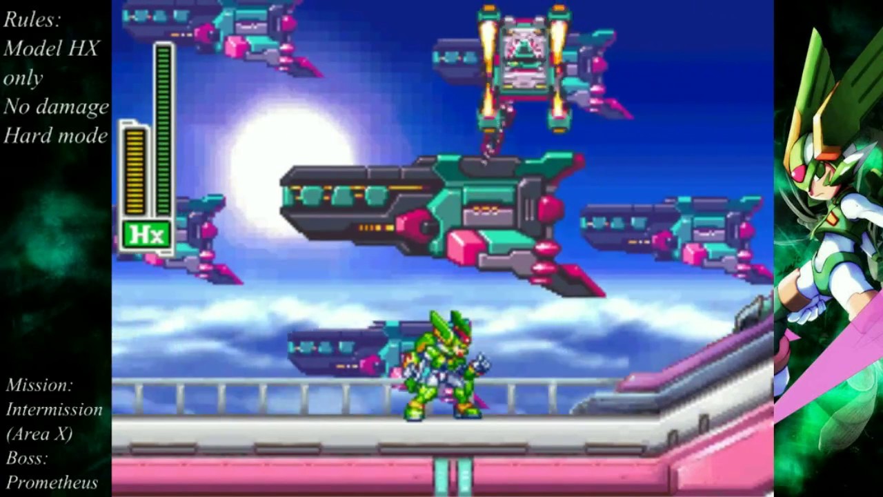 Mega Man ZX - Model HX Run (No Damage) - Prometheus
