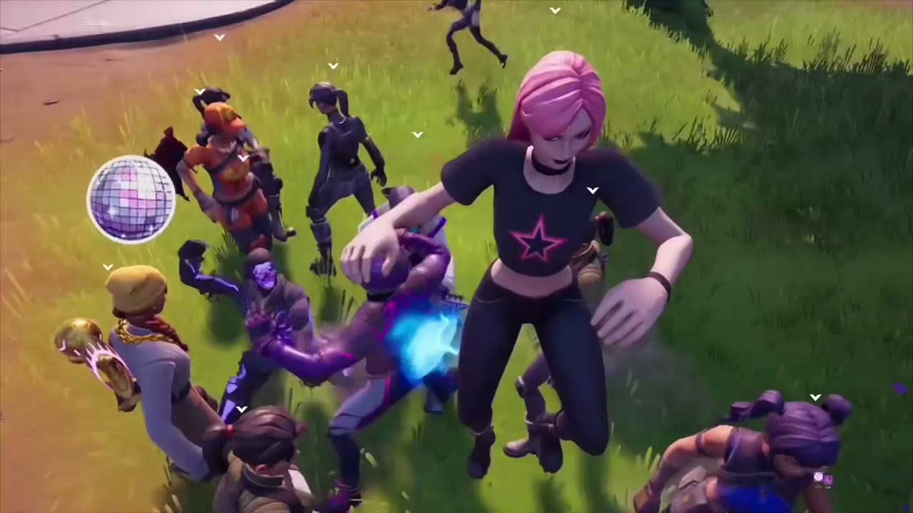The SnowTex Combo in Fortnite Party Royale