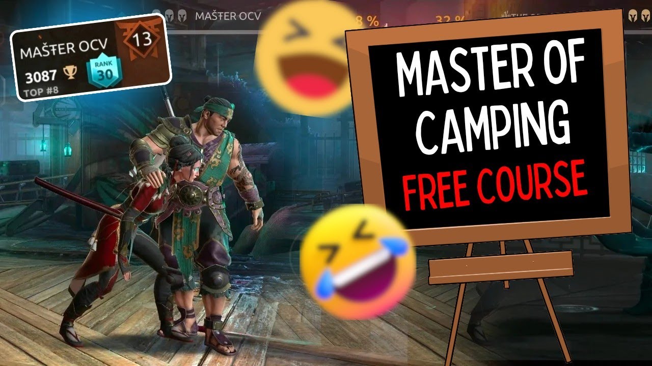 Teaching World no. 1 camper How to camp 💩 Odyssey Camper vs master camper || Shadow Fight 4 Arena