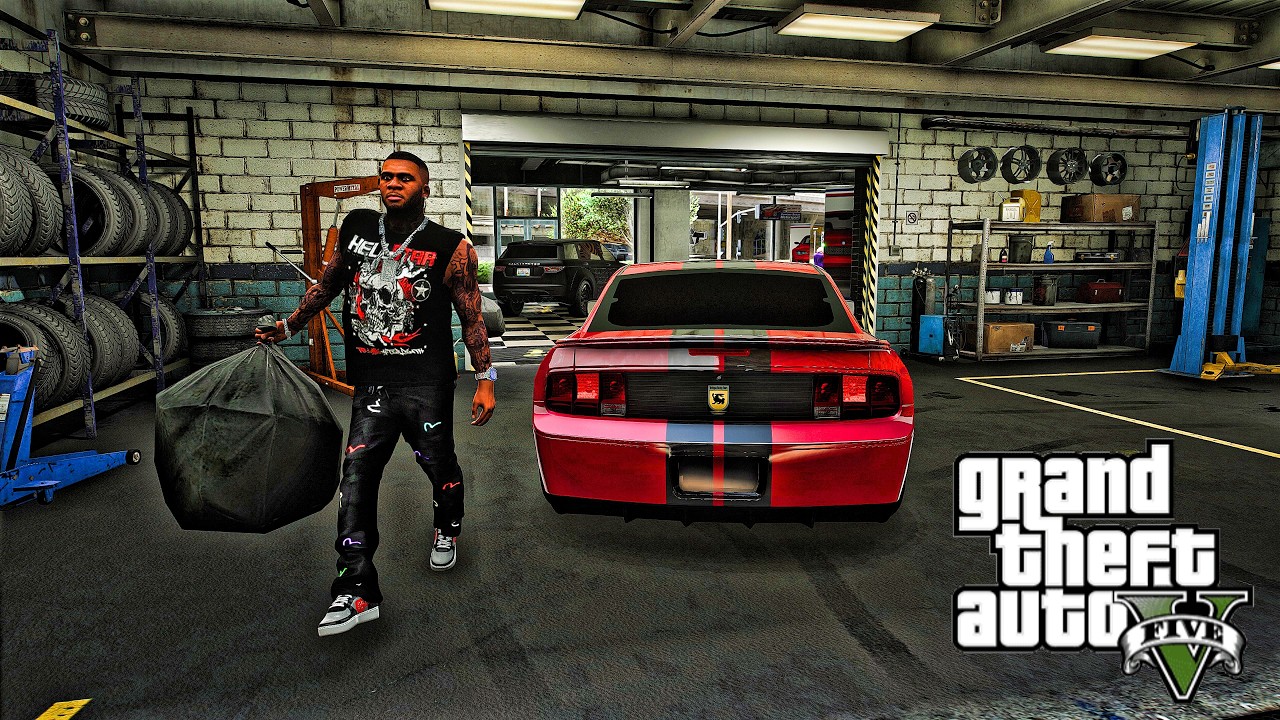 Supercharged 2005 GT500 Work Day! 🚗💥 GTA 5 Mods Let’s Go To Work