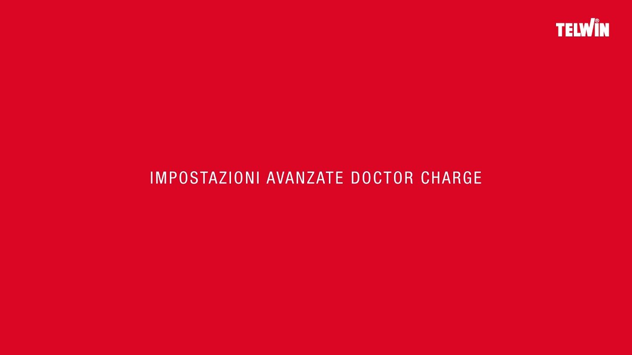 [TUTORIAL] Le funzioni Avanzate di Telwin Doctor Charge