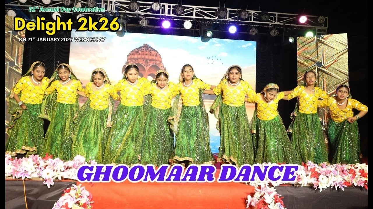GHOOMAAR DANCE ANNUVAL DAY DELIGHT 2K26 #DARUL FATHEH PUBIC SCHOOL