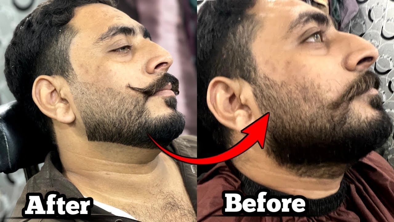 Beard Bnany ka Asaan Tarikaa 🔥||Beard After Before Setting ||Step by Step guide ||Arabic beard 