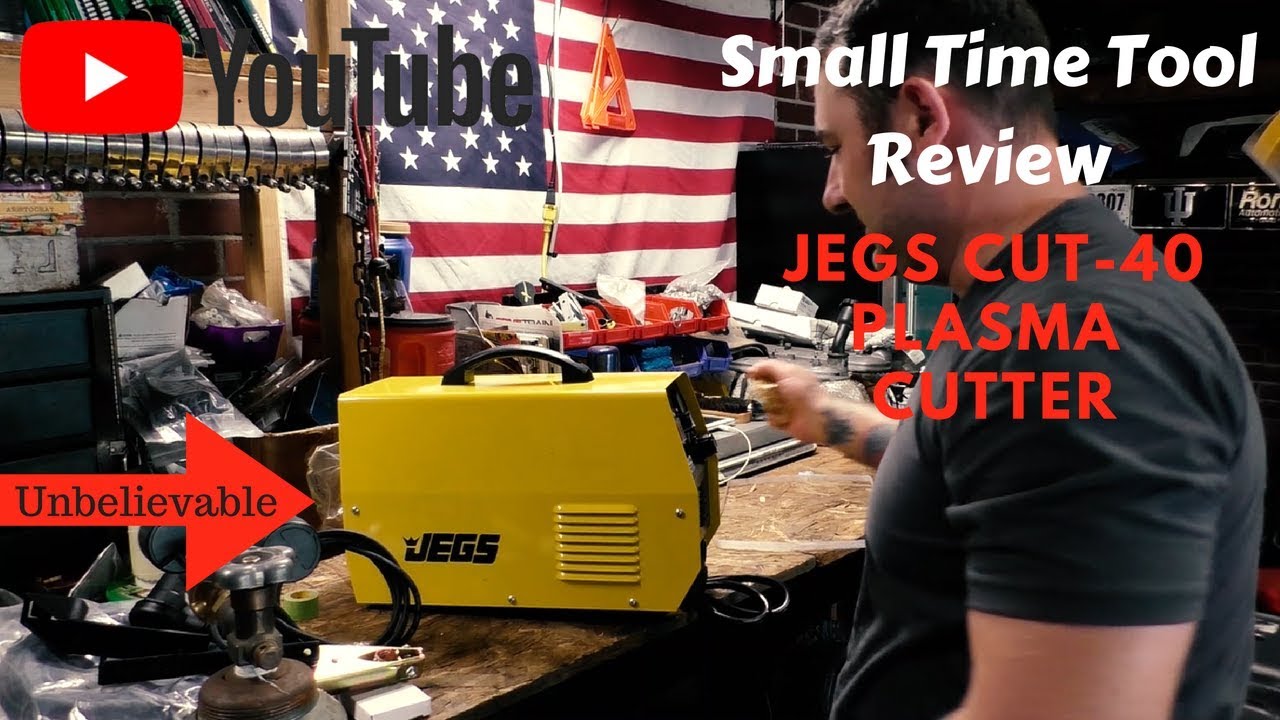 Jegs Cut-40 plasma cutter review. SO IMPRESSED!!!