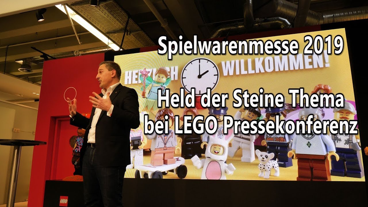 Neue Stellungnahme von LEGO zum Held der Steine (Spielwarenmesse Nürnberg 2019)