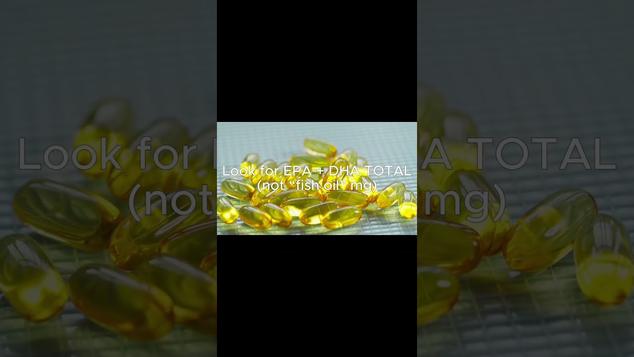 Stop Buying Fish Oil Until You Check EPA + DHA 