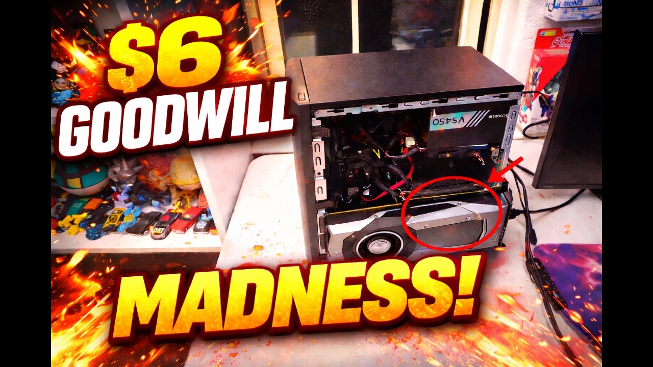 I Found a $6 PC at Goodwill But Can It Game?