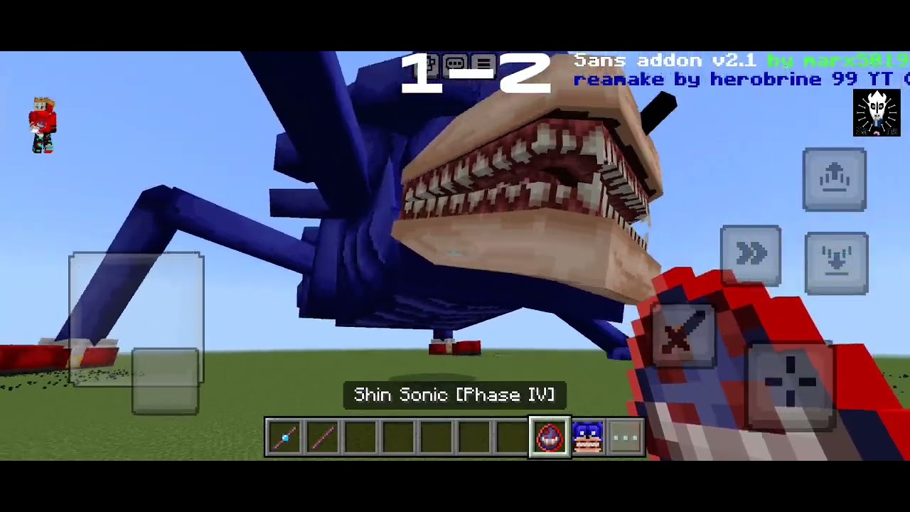 Shin sonic (gojidraw) vs shin sonic (yuriegazoph)