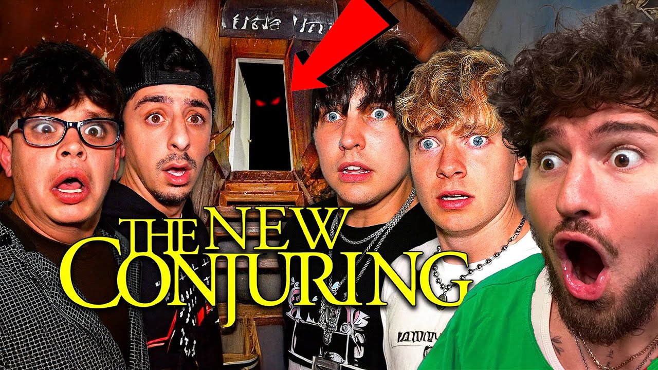 Reacting To Sam & Colby Visiting NEW Conjuring House
