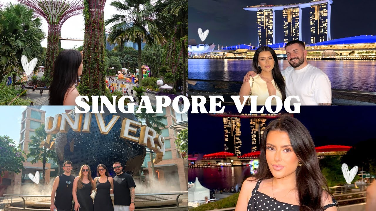 ПУТЕШЕСТВИЕ В СИНГАПУРЕ 🇸🇬 | Гран-при Формулы-1 и Universal Studios 🏎️🎢
