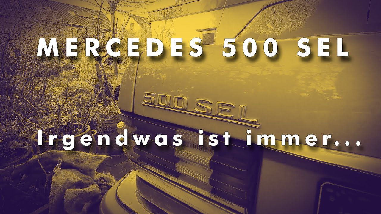 Mercedes 500 SEL - USA Import - Zu früh gefreut... V126-W126