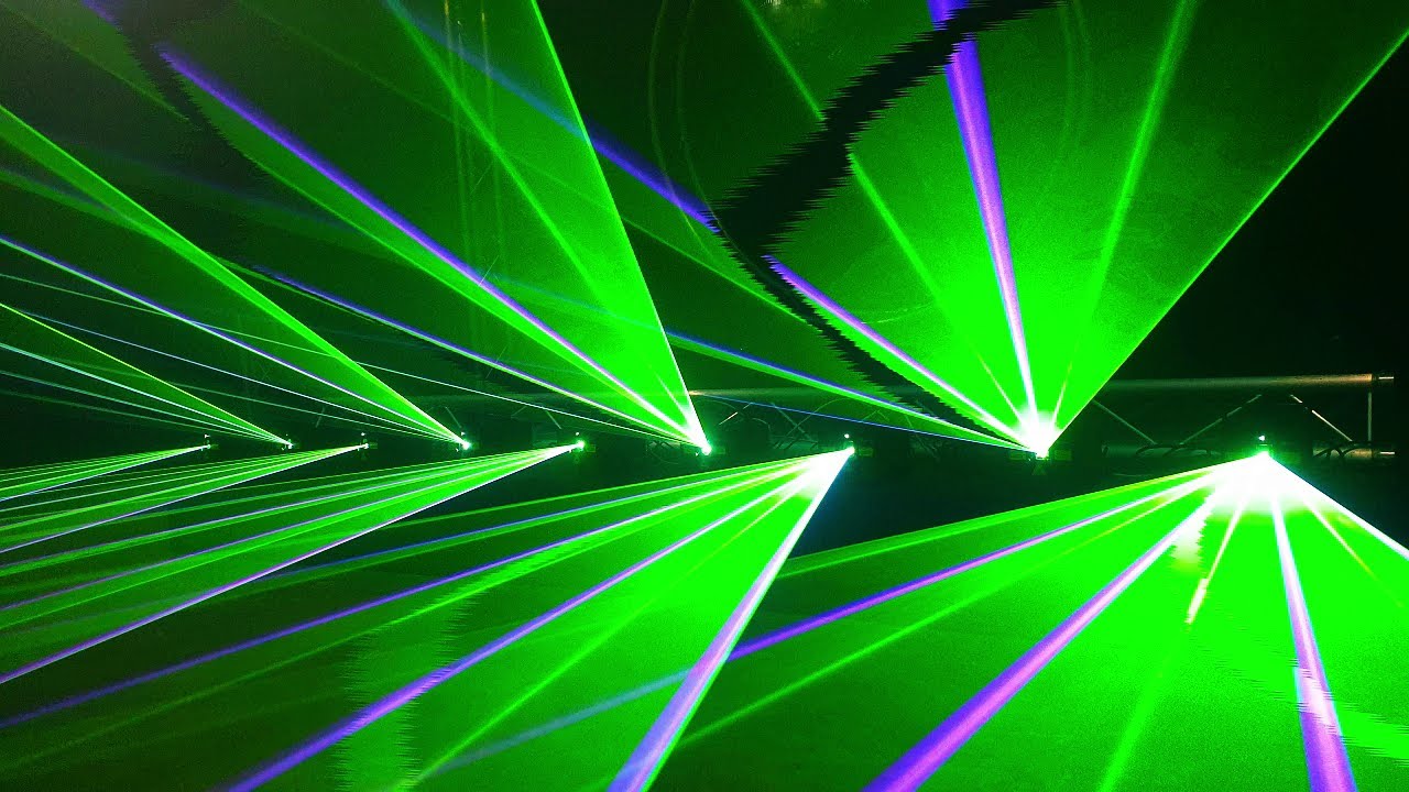 Лазерные DJ-Огни — 10 Часов Мигающего Диско и Неонового Фона в Петле