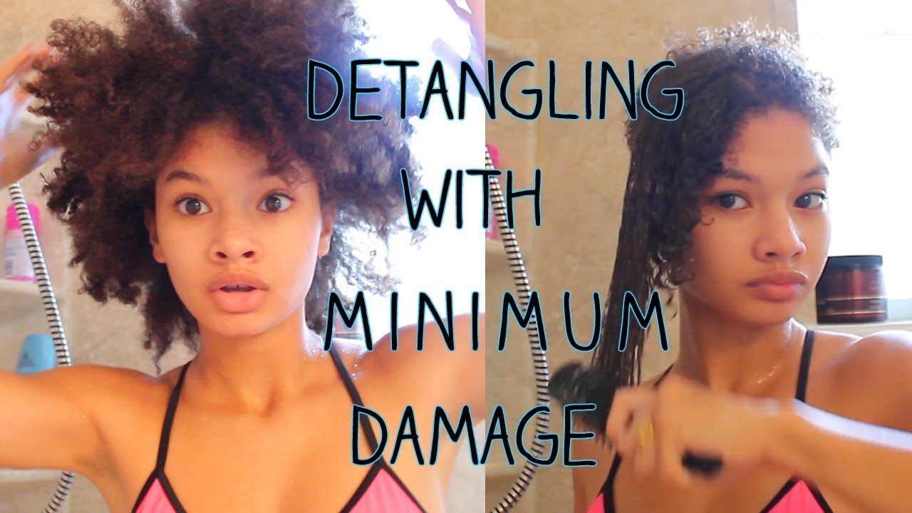 The Best Way to Detangle Curly Hair Without Damage!