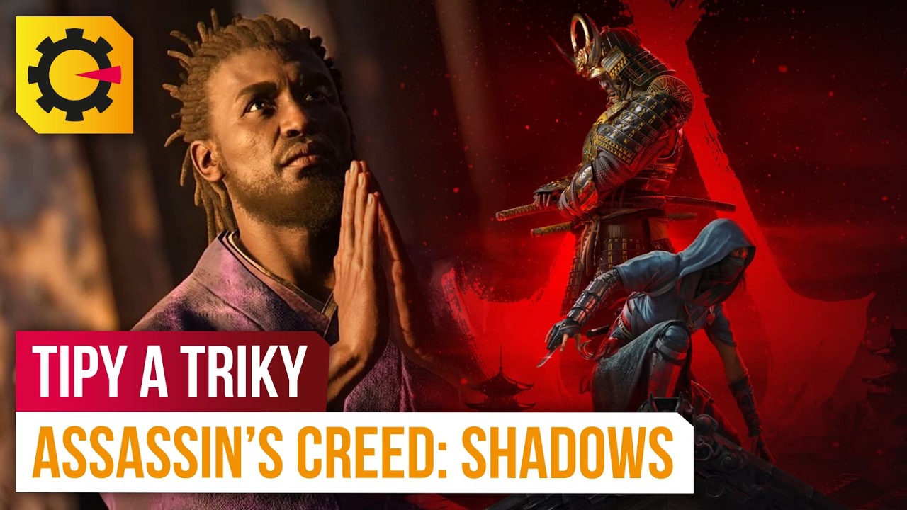 TIPY A TRIKY, aneb co musíte znát, než se pustíte do hraní Assassin‘s Creed Shadows