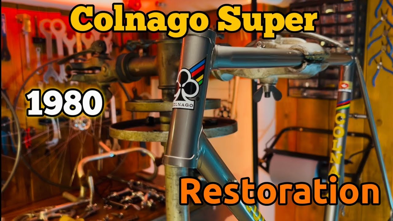 Restoring a Legendary 1980 Colnago Super — Abandoned for 20 Years in an Attic