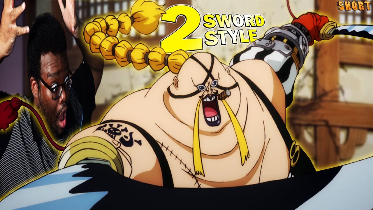 Queen the Plague MIMICKS 2 Sword Style Zoro! | One Piece | Kingu Reaction Short