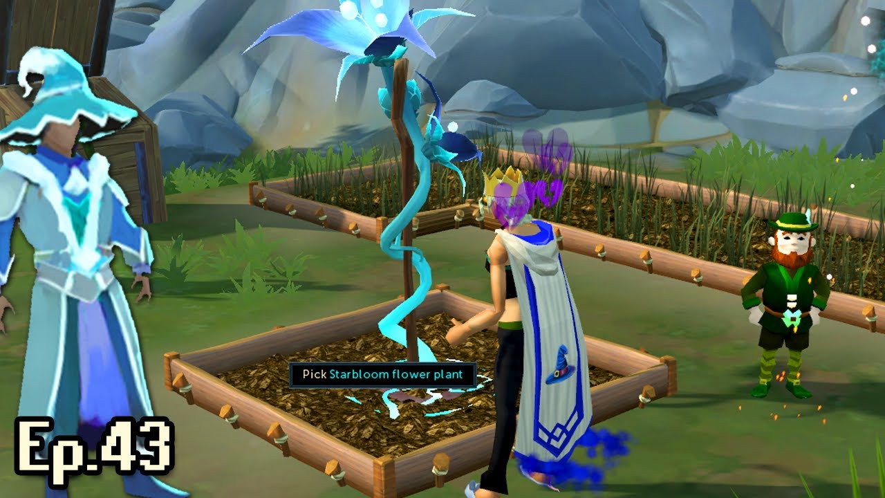 Runescape - Cutting into XP & NEW Starbloom Prep!! - Progress Video (43)