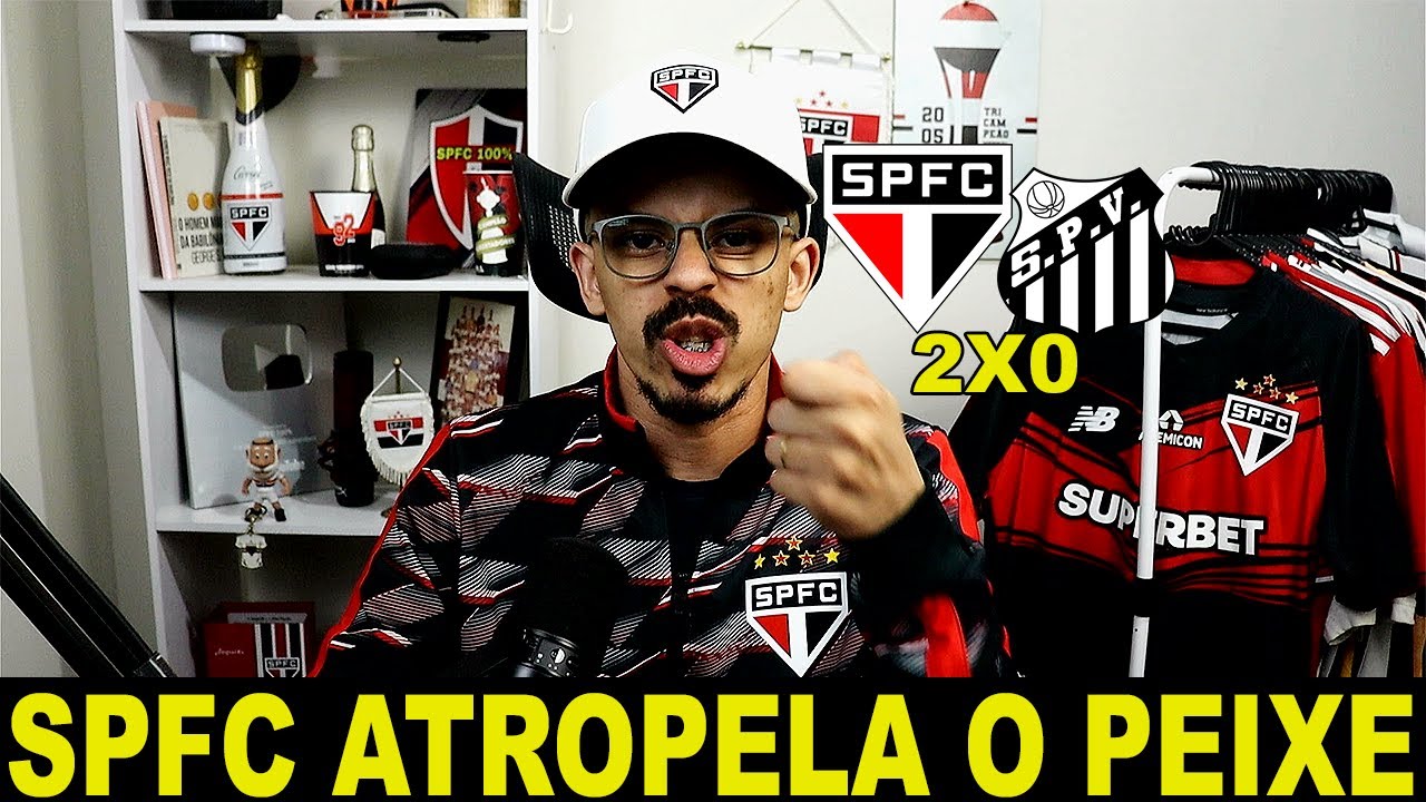 VITÓRIA ESPETACULAR!!! SPFC ATROPELOU A SARDINHA! SÃO PAULO 2X0 SANTOS - PÓS JOGO BRASILEIRÃO 2026