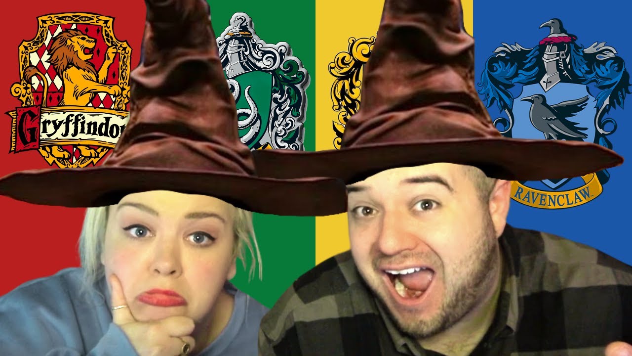 Getting SORTED in to Our Hogwarts Houses! - Harry Potter Wizarding World QUIZ