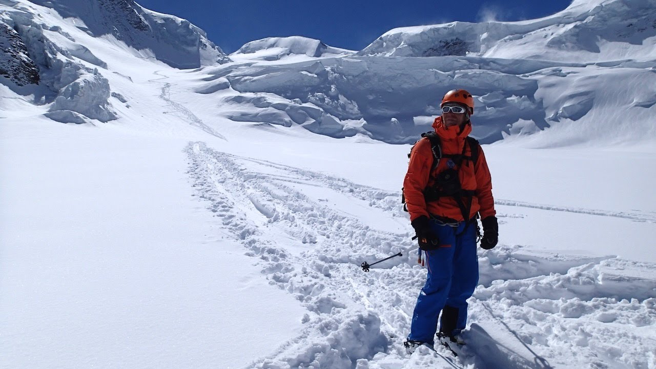 Sui ghiacciai del Monte Rosa