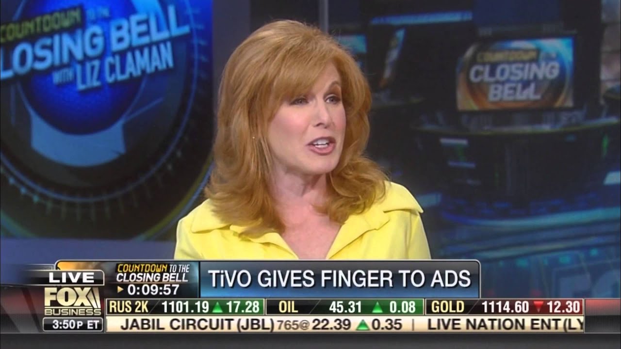 TiVo BOLT on Countdown to the Closing Bell with Liz Claman