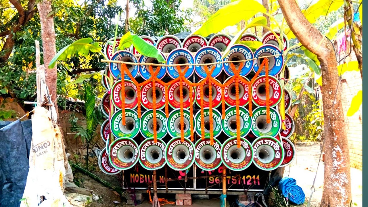 সোনা সাউন্ড সুর বাণী মাইক মা ছেলে কালী সাউন্ড বাজছে দেখুন বন্ধুরা 