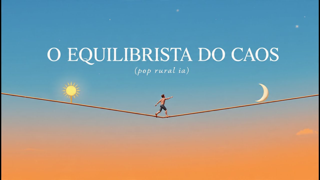 O Equilibrista do Caos (Pop Rural & Visualizer) | Arte & Som#musica #musicapop #artedigital