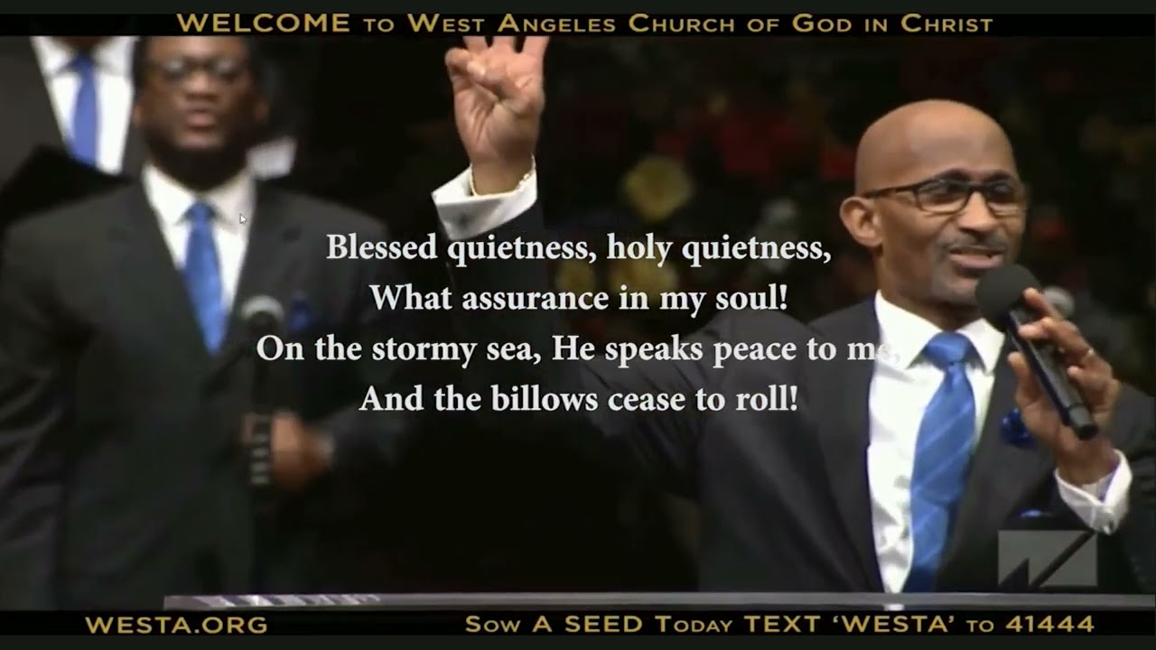 Blessed Quietness Church Hymn w Lyrics