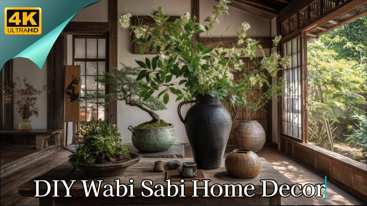 Идеи домашнего декора в стиле ваби-саби своими руками | Примите естественное несовершенство и дер...