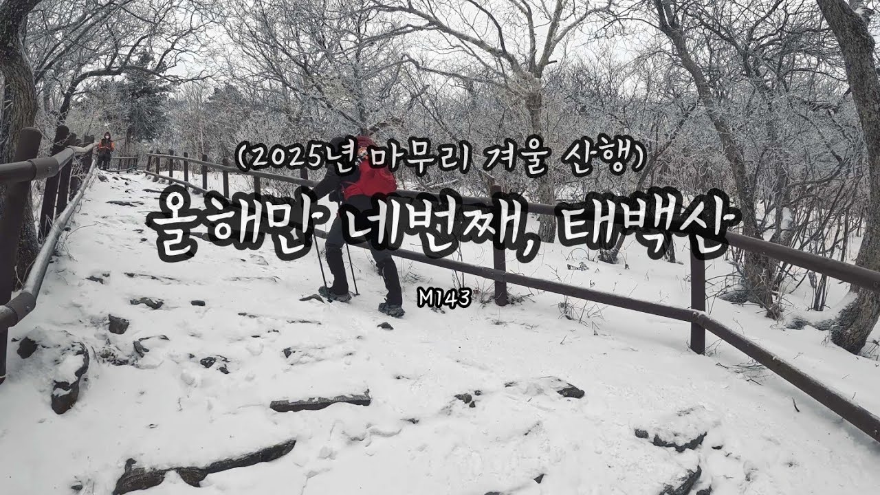 ф2025 한해 마무리 산행 🏔ㅣM143ㅣHappy New Year 🌅