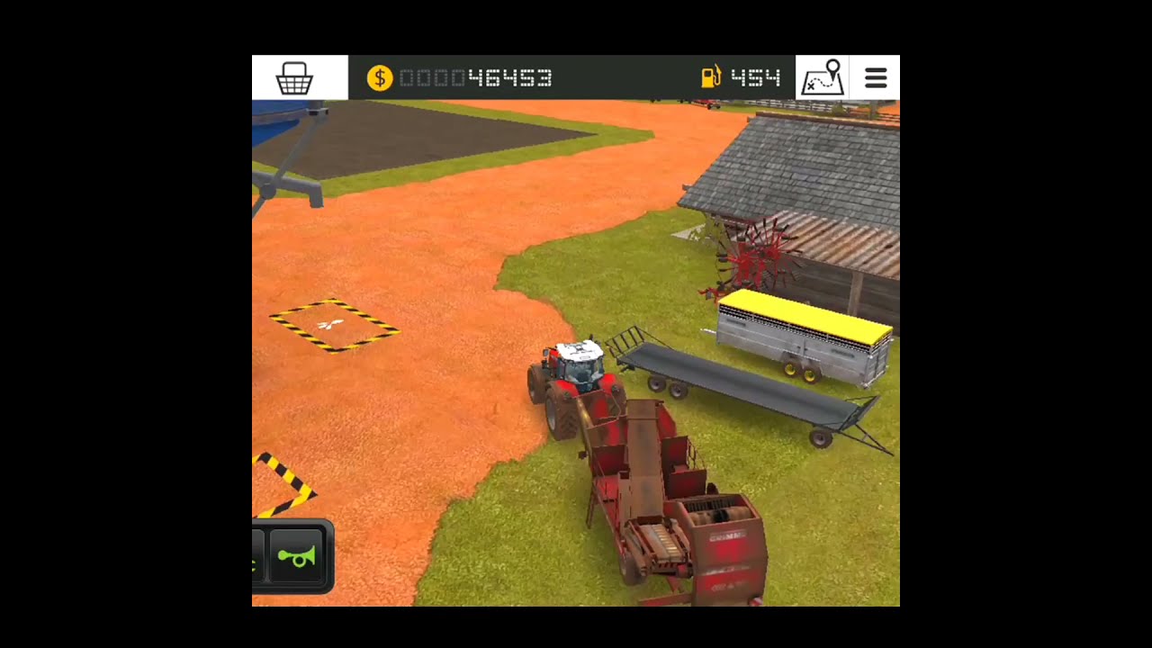 Potato's Harvester Washing In FS 18 | FS18 Gameplay | Farming Simulator 18 Timelapse 