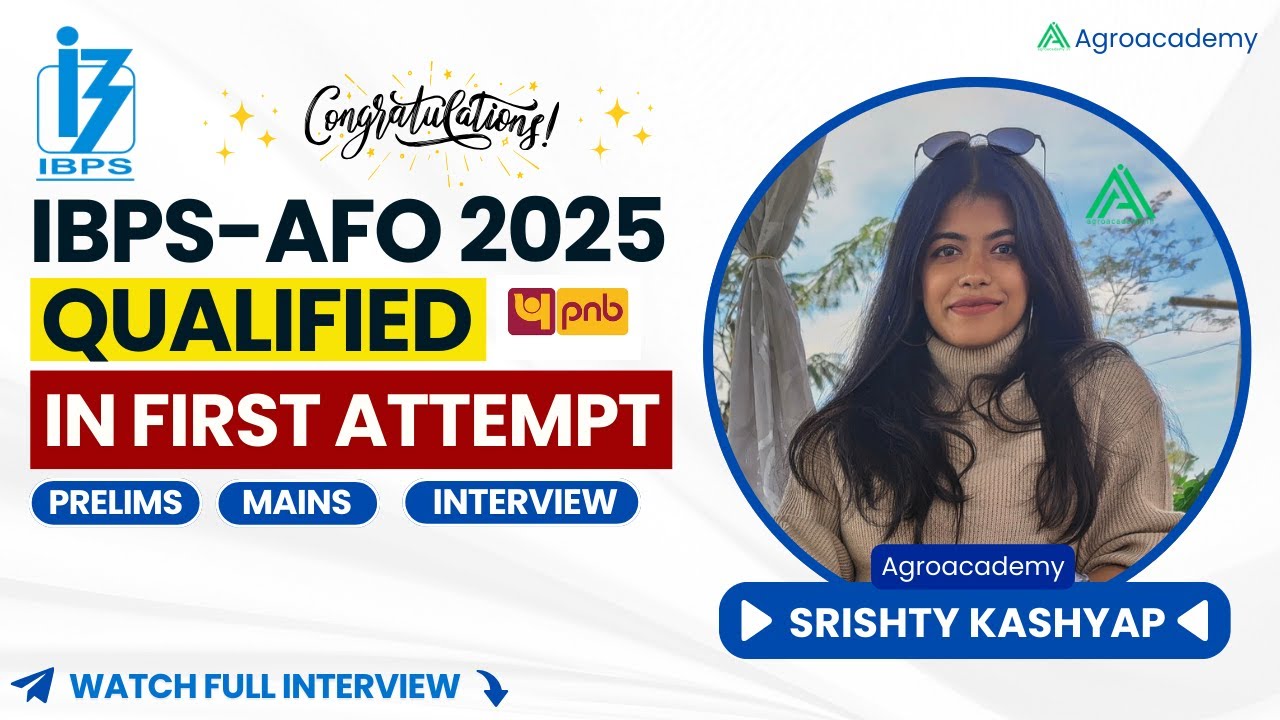 AFO In FIRST ATTEMPT (Srishty Kashyap) AFO Topper 2025 | Full Interview | 