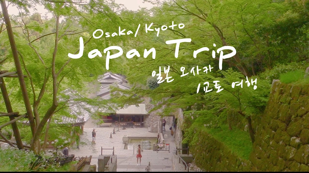 [Walk with me/일본산책] Japan : Osaka & Kyoto / 같이 걸어요 [오사카, 교토 trip] / 여행팁, 여행루트 대방출