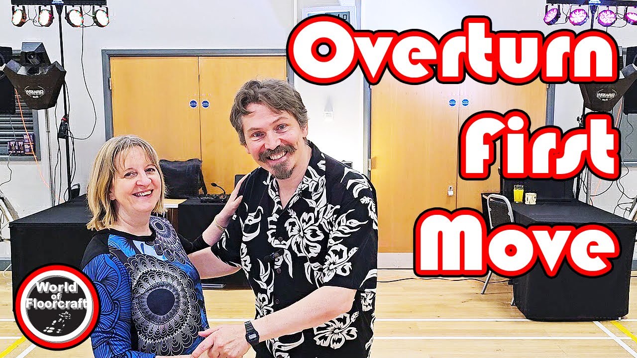 Современный джайв (средний уровень) — первый ход «Переворот»