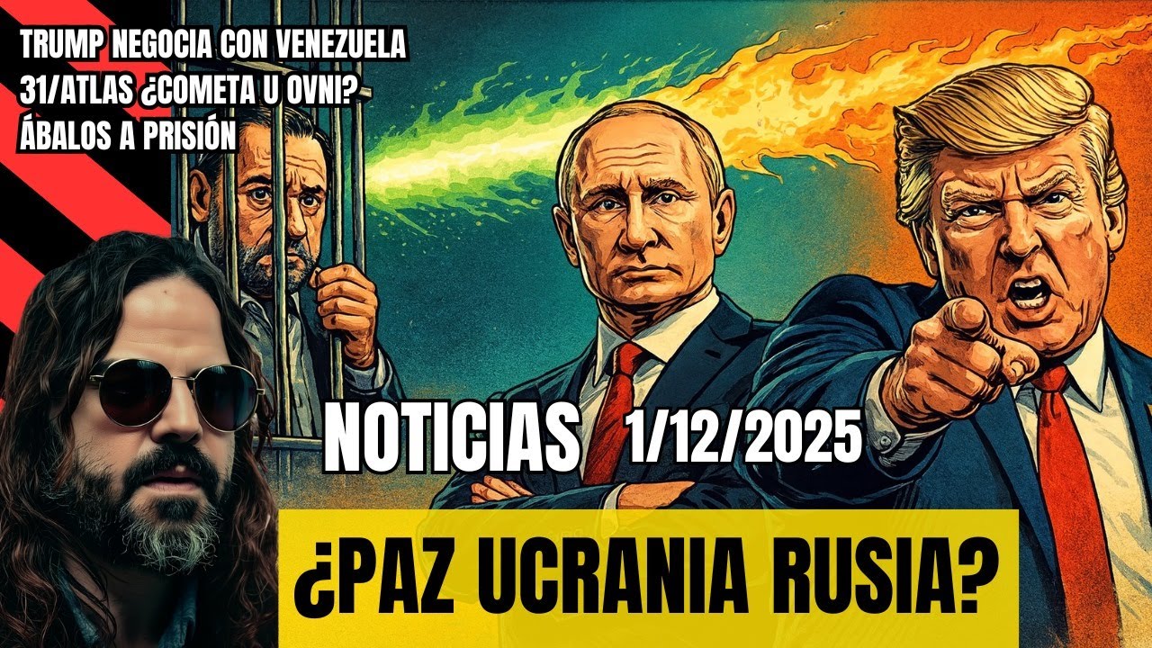 NOTICIAS EN DIRECTO con Santiago Armesilla: &Aacute;balos a Prisi&oacute;n, 3I/ATLAS, Trump vs Venezuela y+ (23)