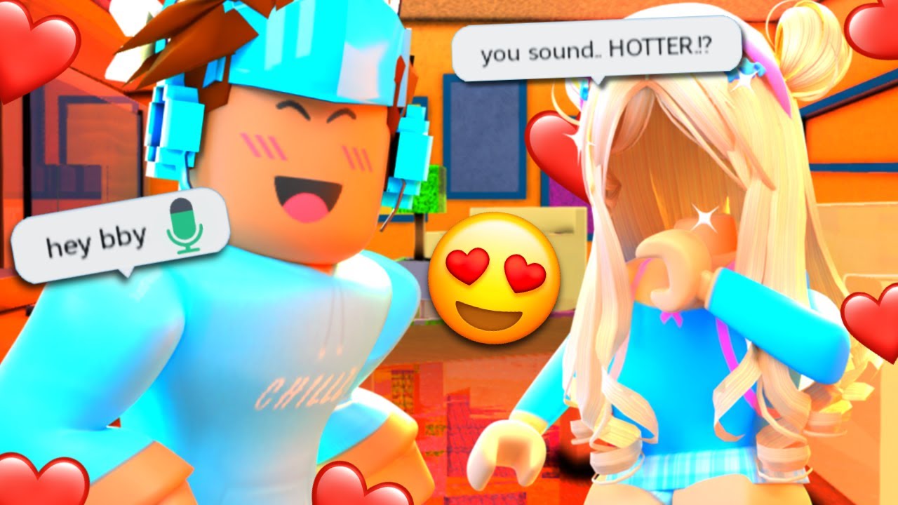 Using FUNNY VOICE CHANGERS In MM2 With My Girlfriend...