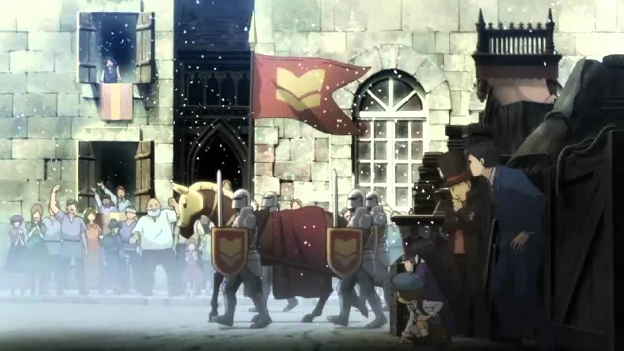 Professor Layton X Phoenix Wright in HD - First Trailer for 3DS