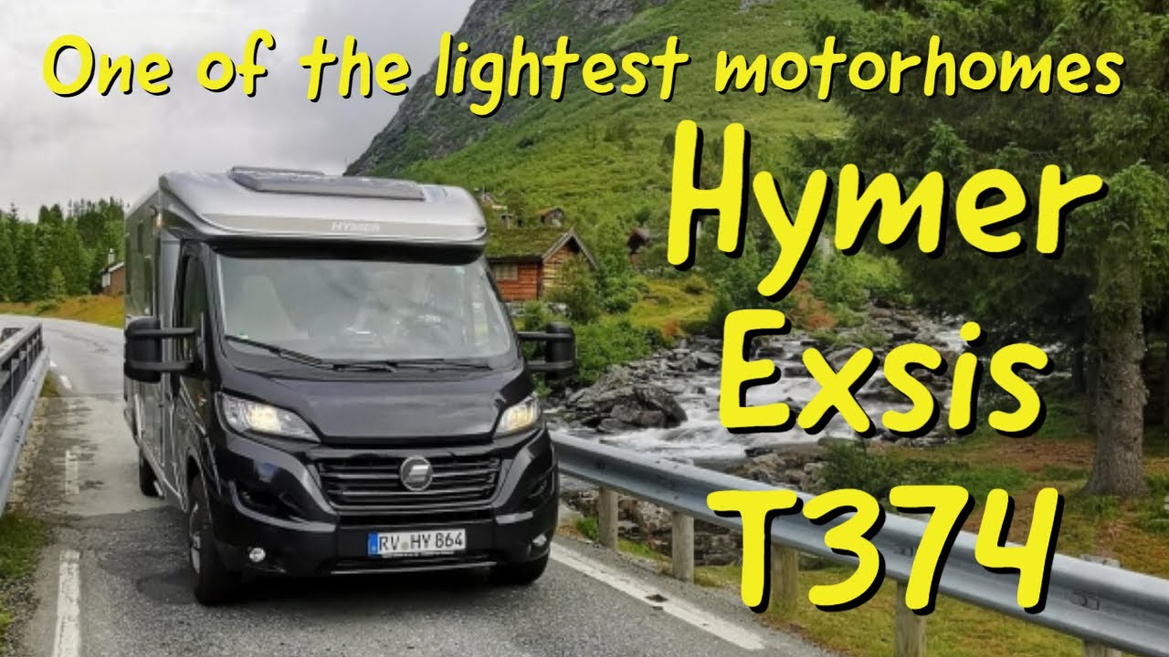 Payload and space in six metre van! Hymer Exsis t 374 motorhome!