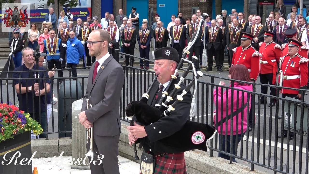Act Of Remembrance @ 330th Ann. Relief Of Derry Parade 10/08/19