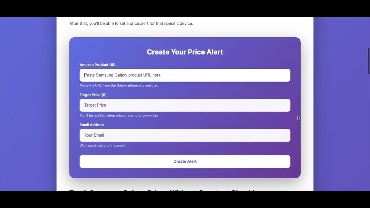 FREE Samsung Galaxy Price Drop Alerts