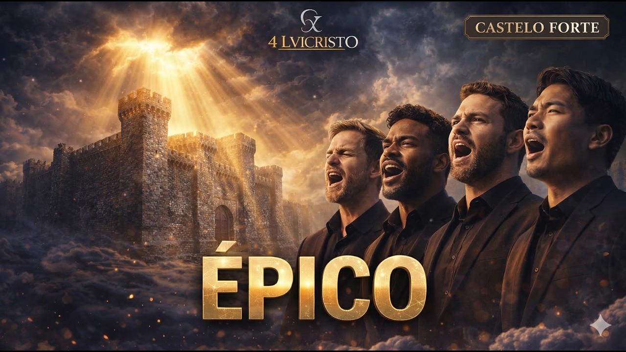 🏰 FORTALEZA É NOSSO DEUS (CASTELO FORTE) | Quarteto 4LVICRISTO
