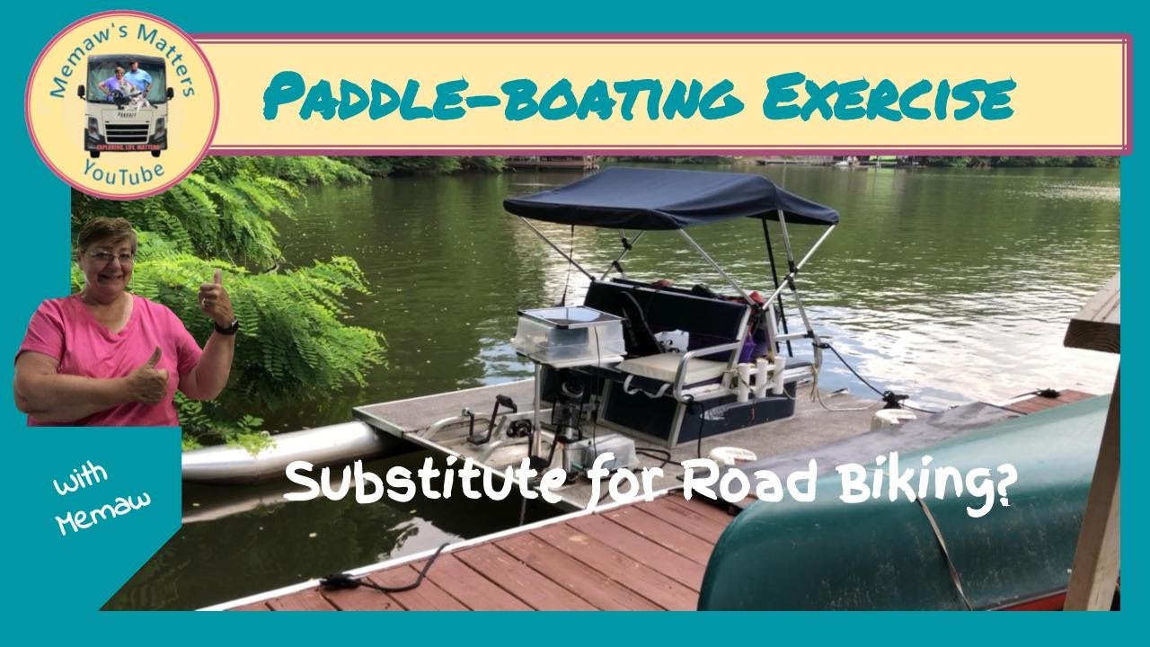 Memaw is [Paddleboating for Exercise] Again!