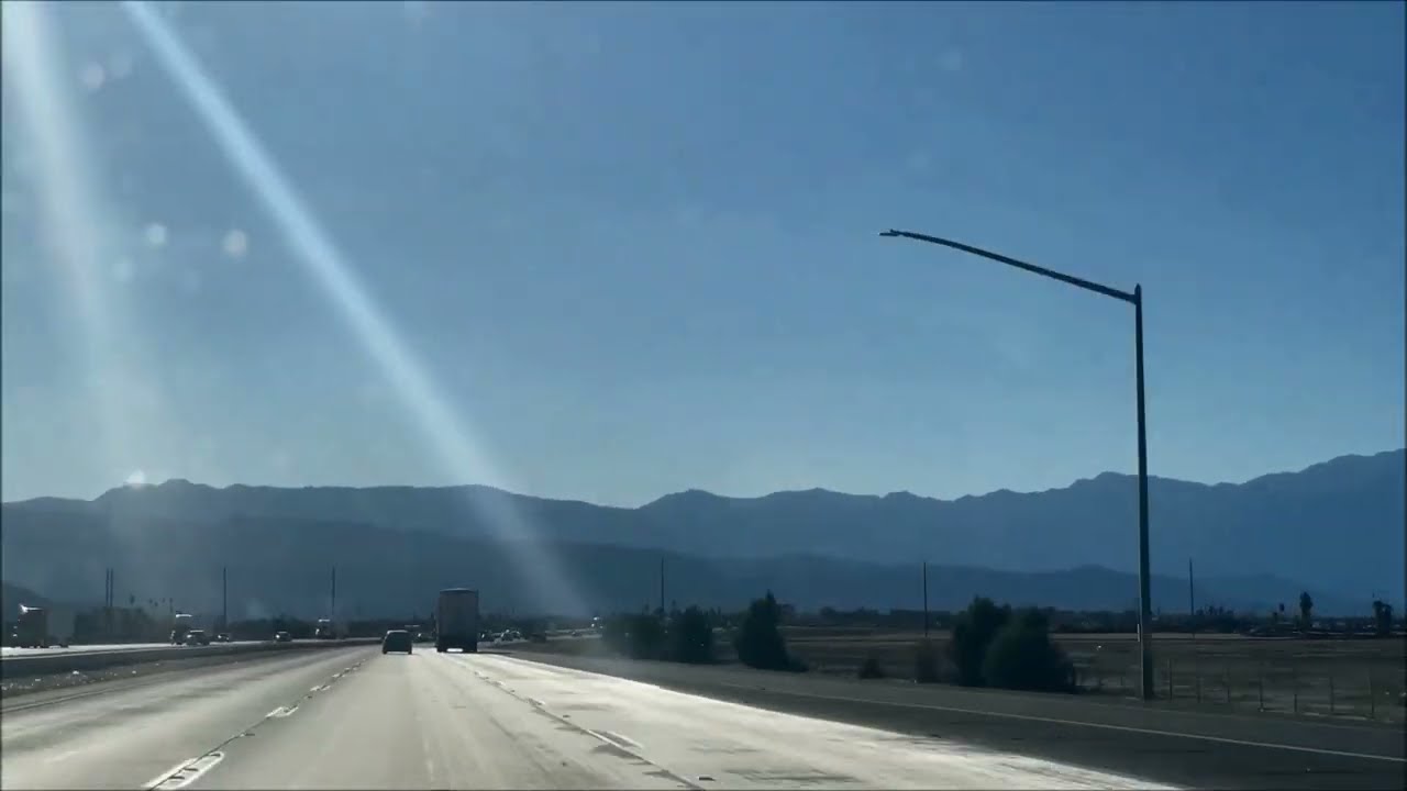 Drive thru,  Riverside CA.  To San Bernardino, CA.